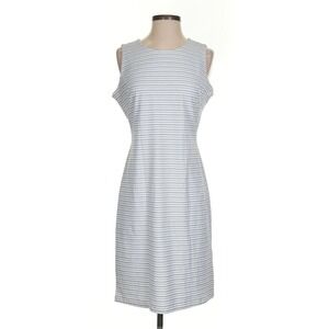 J McLaughlin Striped Sleeveless Sheath‎ Dress - Womens Career Business